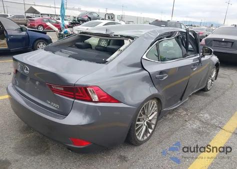 2016 Lexus Is 200T из США, поврежденный, VIN JTHBA1D21G5021829